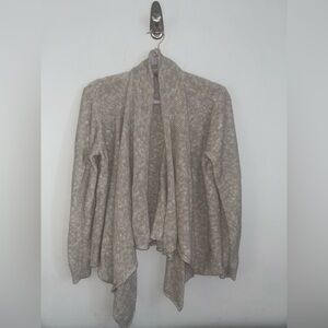 Aerie Open Waterfall Front Cardigan Size Large